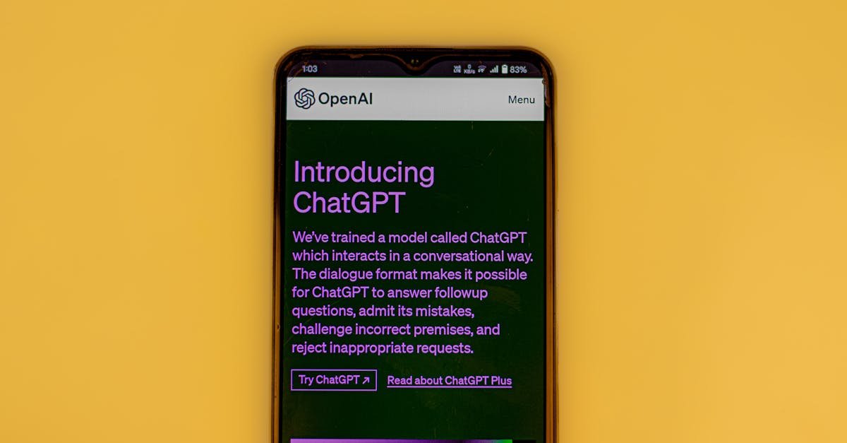 découvrez chatgpt, l'assistant conversationnel intelligent développé par openai, capable de répondre à vos questions, vous aider à rédiger et bien plus encore.