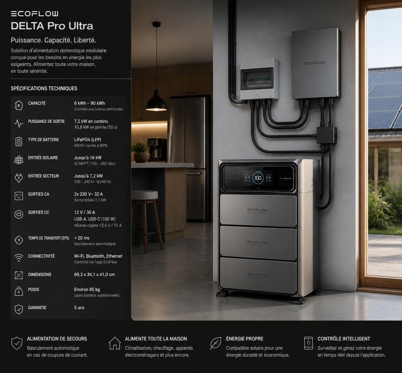 profitez des offres spéciales ecoflow prime day et alimentez toute votre maison avec une réduction exceptionnelle de 47 %. ne manquez pas cette opportunité d'économiser tout en assurant une alimentation fiable et écologique.