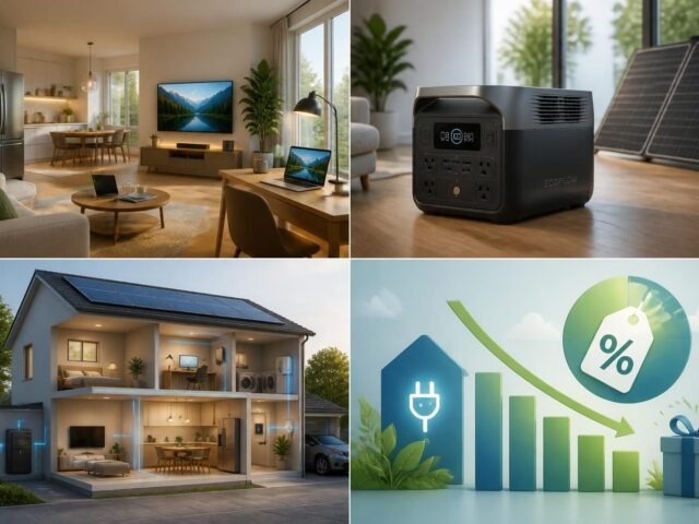 Alimentez toute votre maison avec une réduction de 47 % grâce aux offres EcoFlow spéciales Prime Day