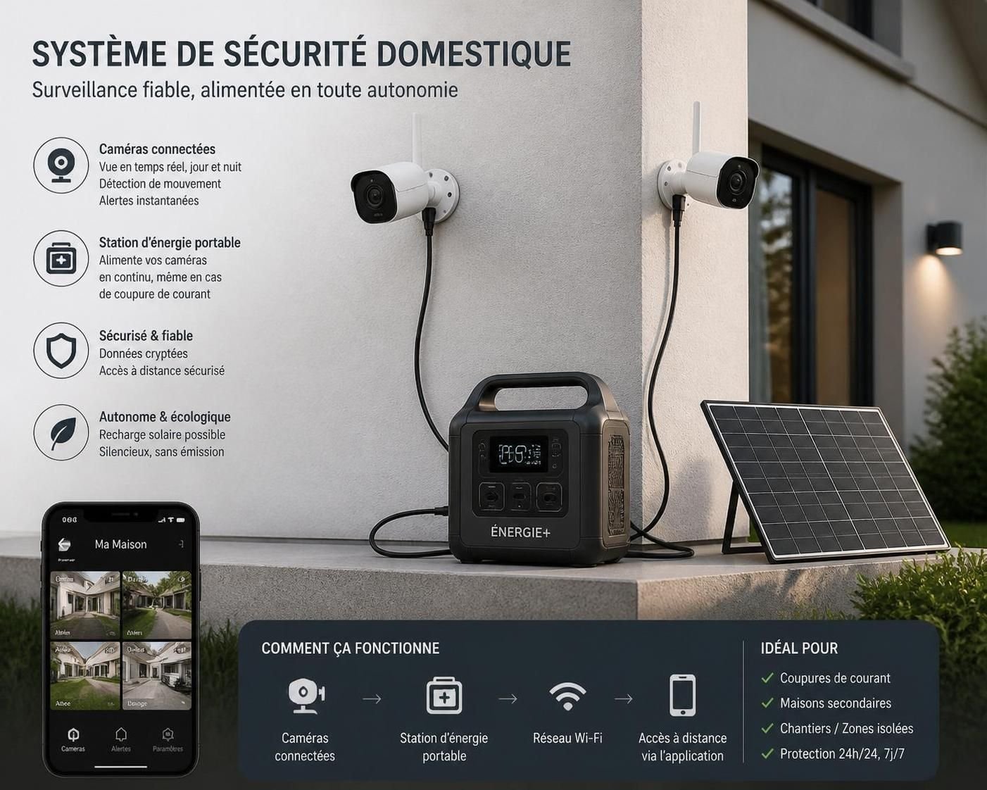 découvrez pourquoi je laisse toujours ces 3 appareils branchés sur ma station d'énergie et comment ils optimisent l'utilisation de mon équipement portable.