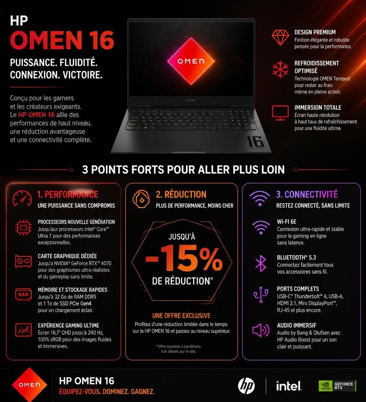 découvrez le laptop gaming hp omen en promotion exclusive sur amazon avec une réduction de 700$. profitez d'une puissance exceptionnelle pour vos jeux à un prix incroyable.