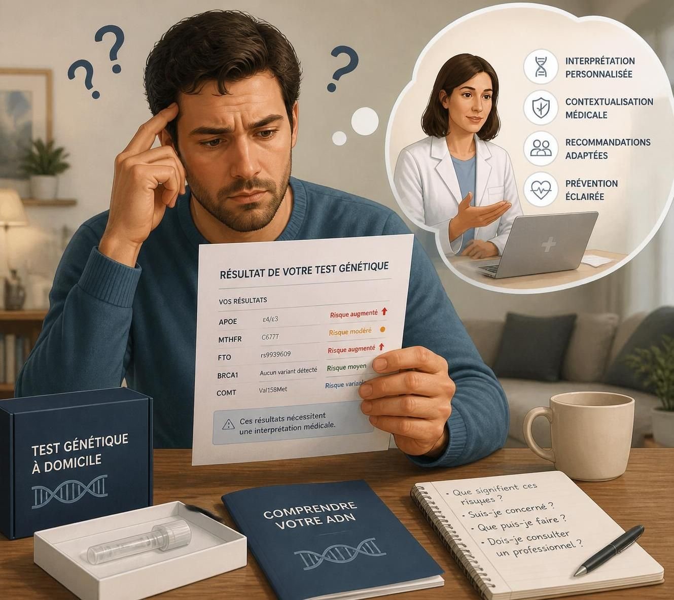 découvrez les risques cachés des tests adn et santé à domicile, et apprenez à lire attentivement les petites lignes avant de vous lancer.