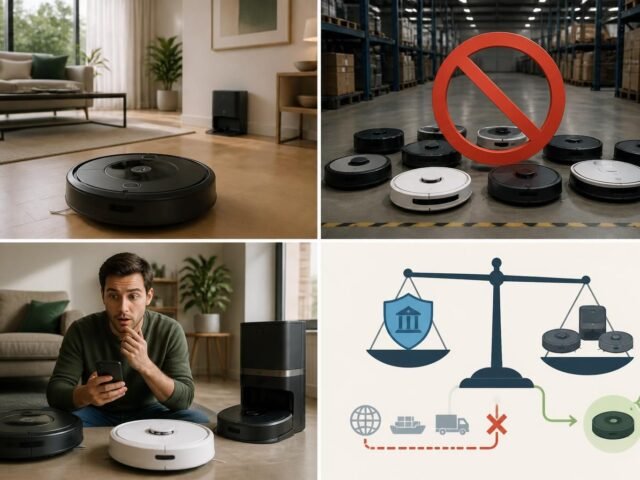Ce que l&rsquo;interdiction de la FCC sur les robots aspirateurs étrangers signifie pour votre Roomba