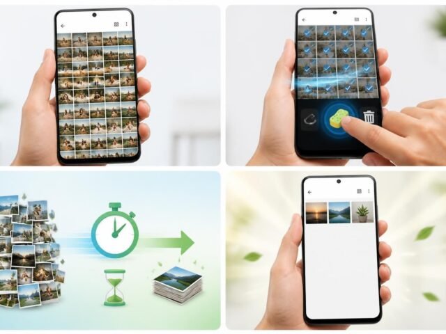 Comment j&rsquo;ai effacé des centaines de vieilles photos sur mon Android en quelques secondes grâce à l&rsquo;application Sponge – gratuitement