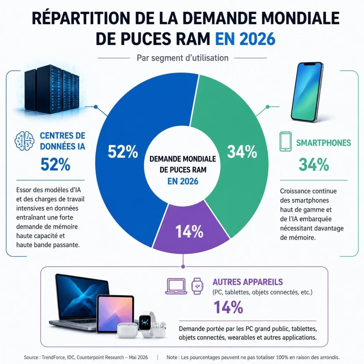 découvrez pourquoi la ram des téléphones devient plus coûteuse et comment choisir la quantité idéale pour vos besoins sans gaspiller d'argent.