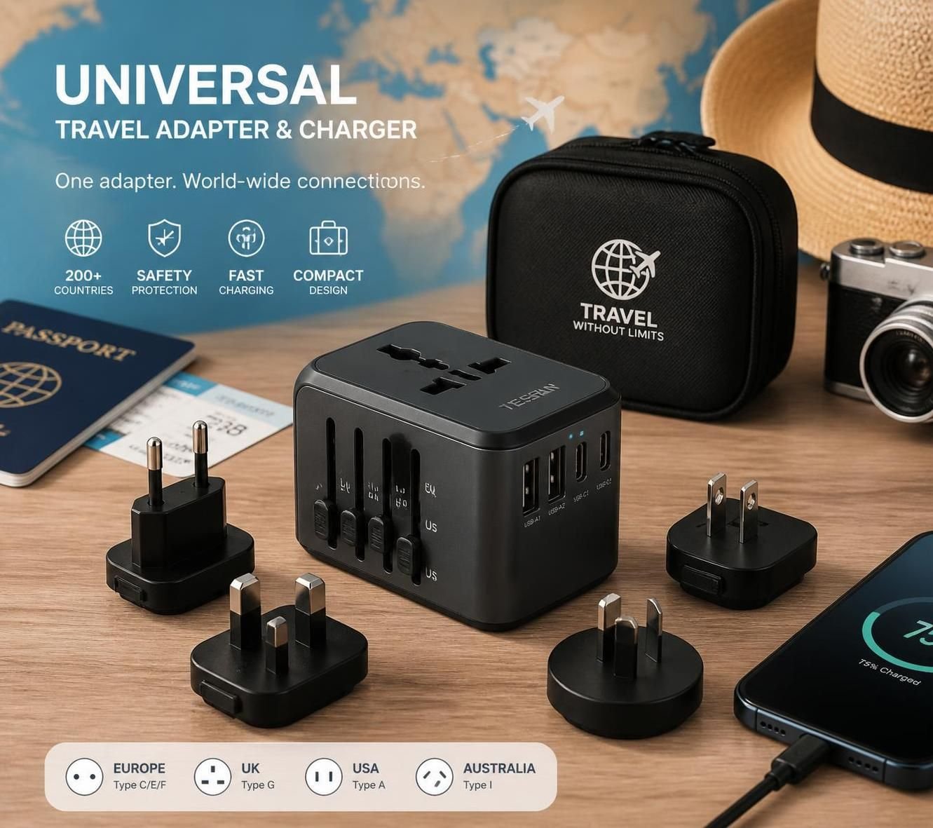 découvrez comment choisir entre un adaptateur universel et un chargeur de voyage pour rester connecté efficacement lors de vos déplacements.