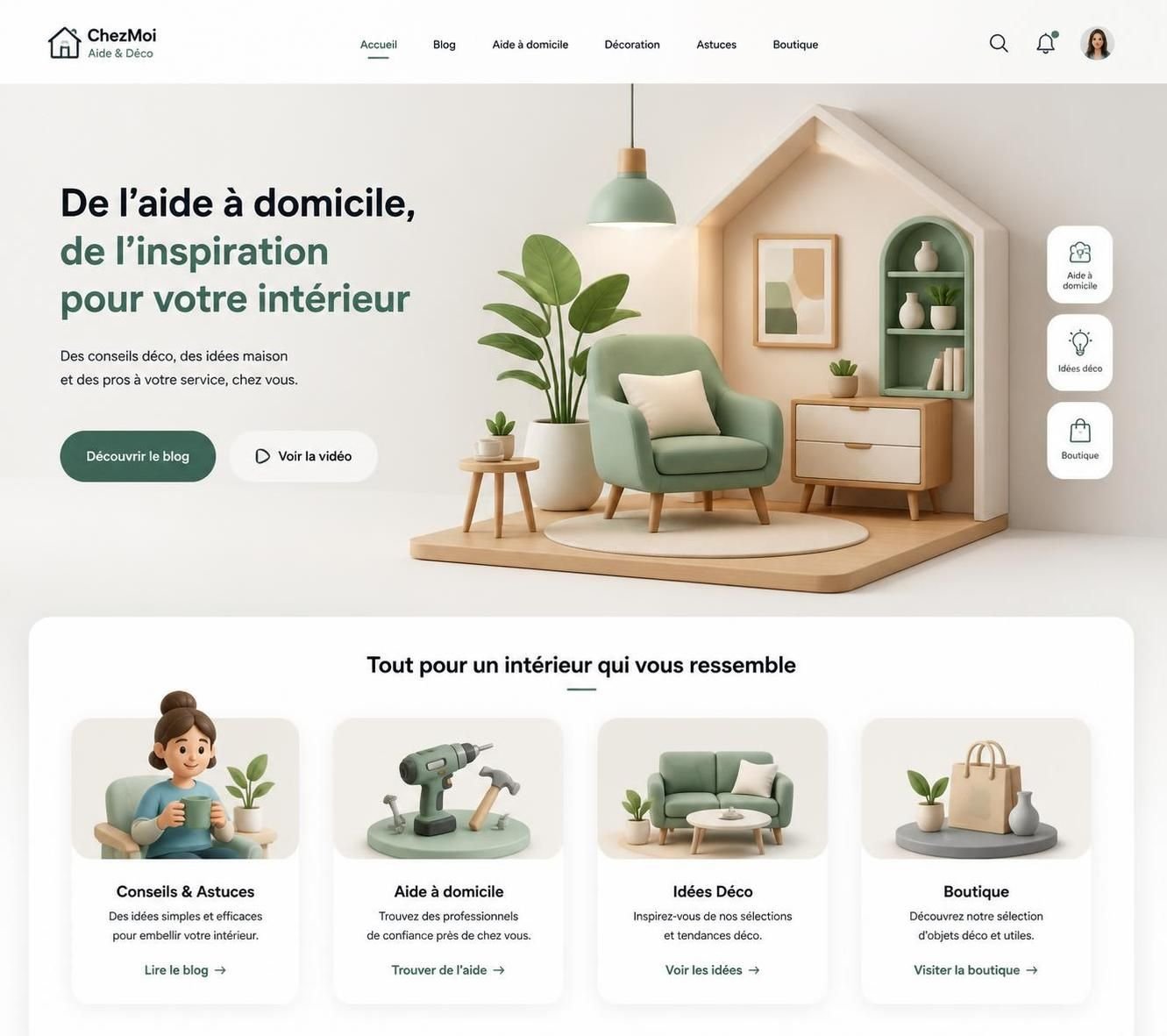 explorez en détail les véritables services offerts par cette plateforme d'aide en ligne à domicile et comprenez comment elle facilitait le quotidien des utilisateurs.