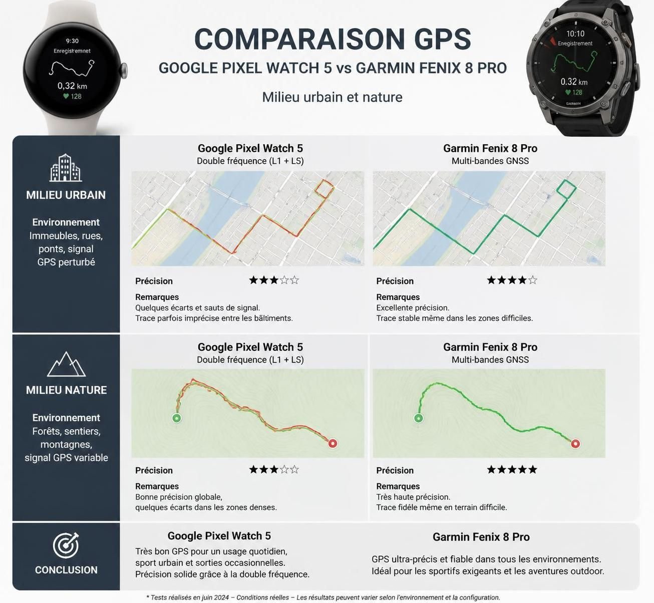 découvrez la comparaison entre la google pixel watch 5 et la garmin fenix 8 pro pour déterminer quelle montre offre le gps le plus précis, idéale pour vos activités sportives et votre quotidien.