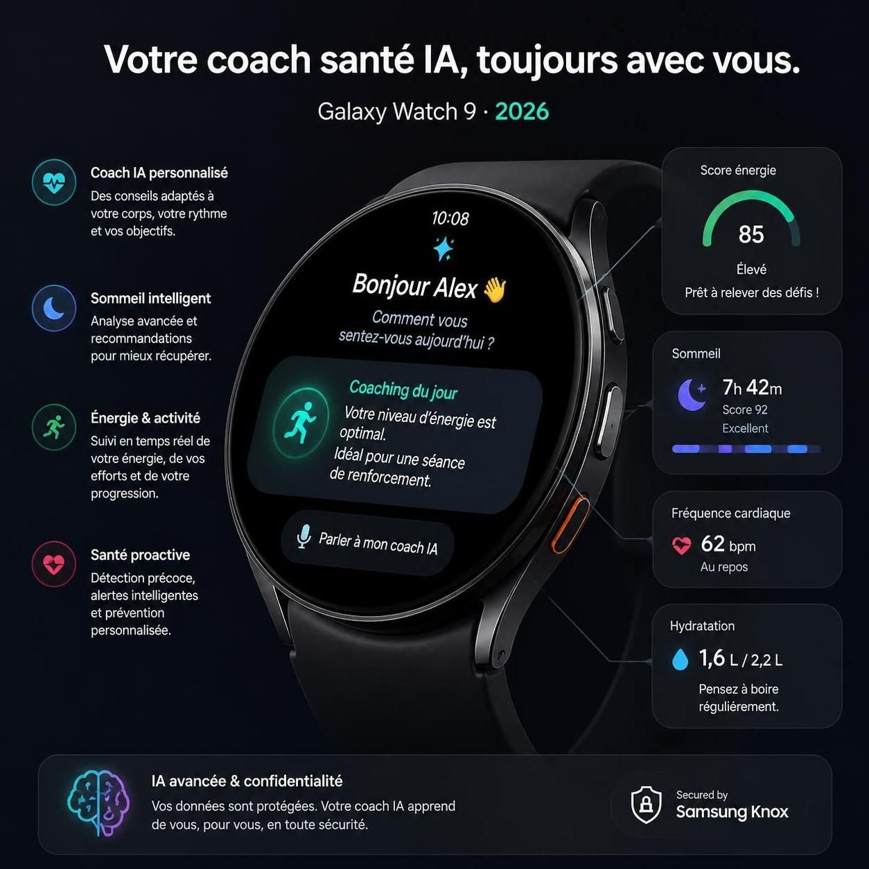 découvrez mon expérience de course à londres avec la galaxy watch 9 et la surprise inattendue qu'elle m'a réservée.
