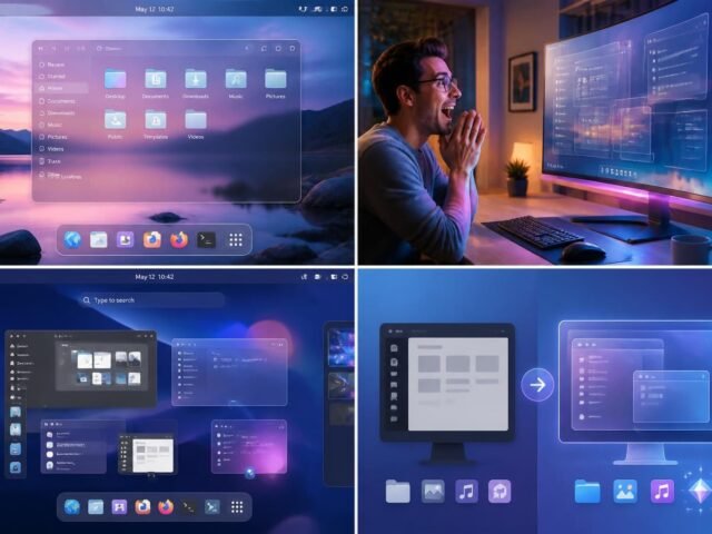 J’ai testé la nouvelle interface vitrée de GNOME : un spectacle visuel époustouflant