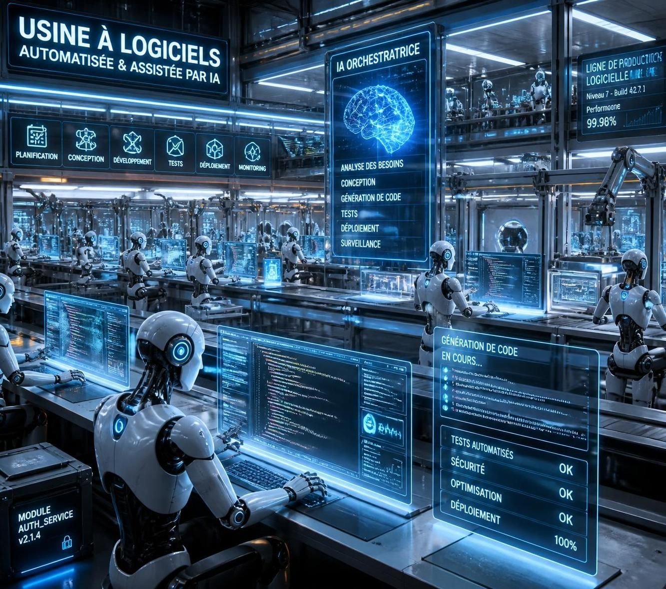 découvrez comment les usines logicielles renaissent à l'ère de l'intelligence artificielle, leur fonctionnement innovant et leur impact sur le développement logiciel moderne.