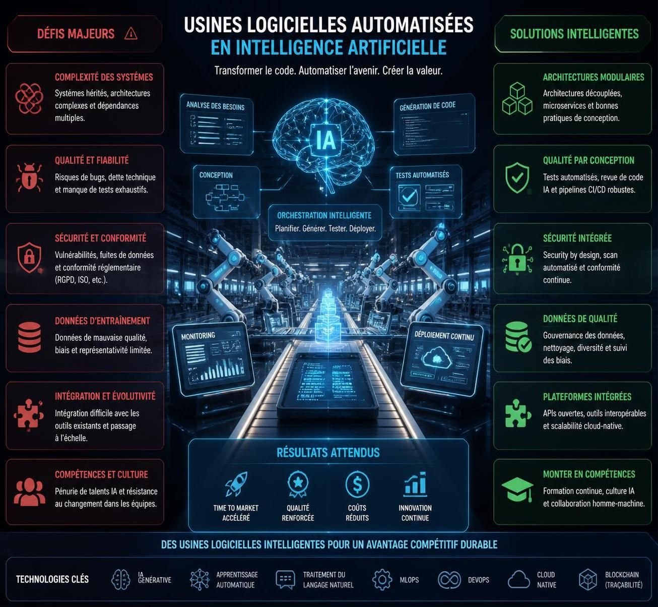 découvrez comment les usines logicielles reviennent à l'avant-scène, leur fonctionnement et leur impact majeur à l'ère de l'intelligence artificielle.