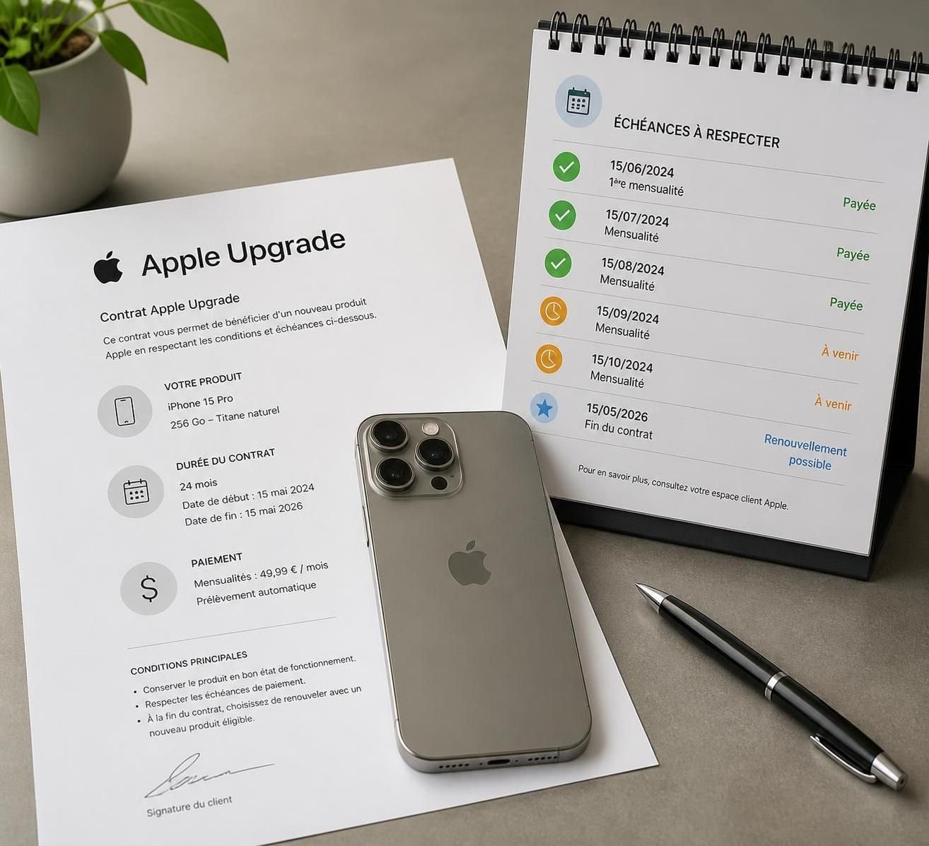 découvrez comment fonctionne le programme de mise à niveau d'apple pour le leasing d'iphone et évaluez s'il correspond à vos besoins et votre budget.