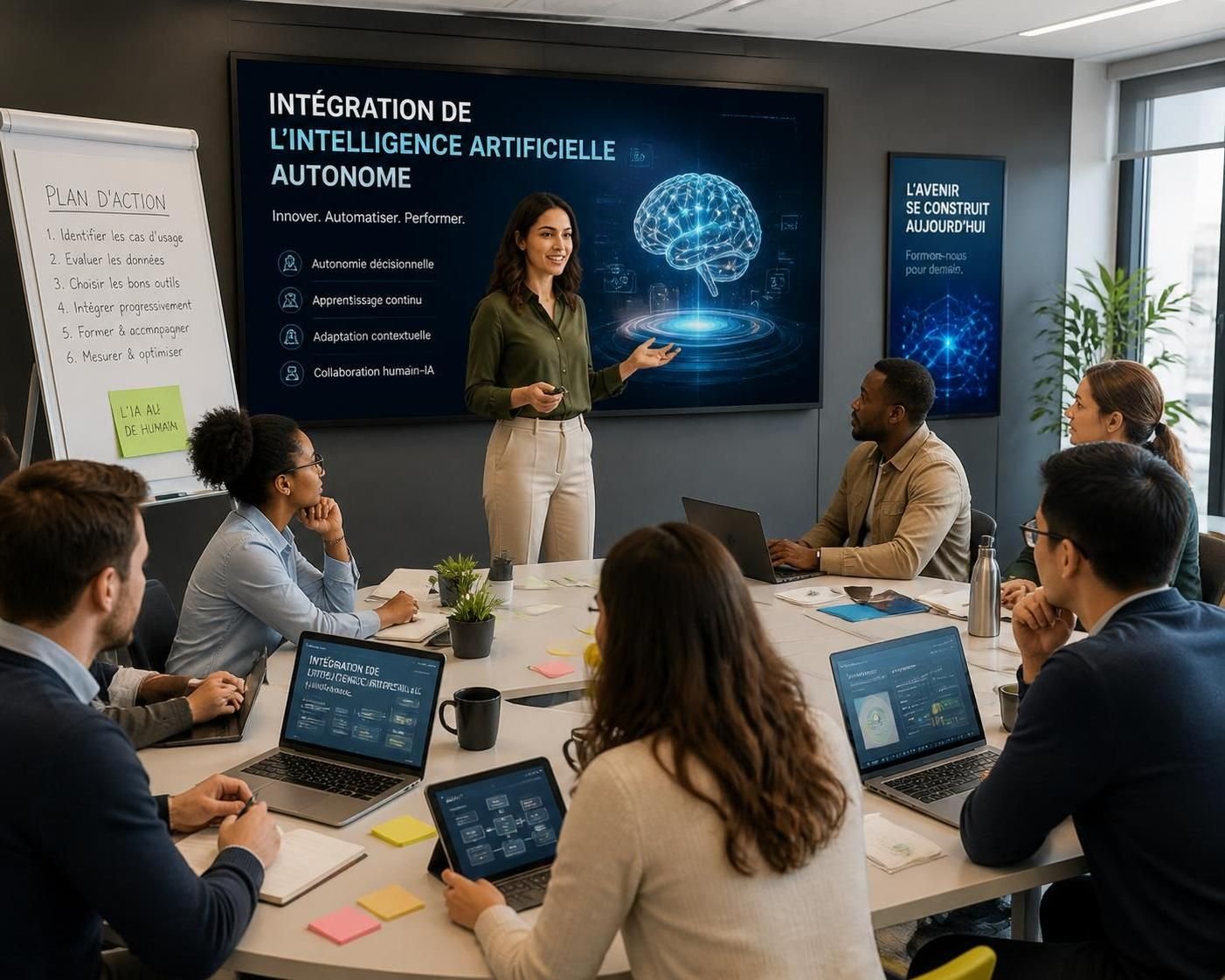 découvrez comment les entreprises peuvent transformer leurs processus et leurs équipes pour intégrer rapidement l'ia autonome et rester compétitives dans un marché en évolution.