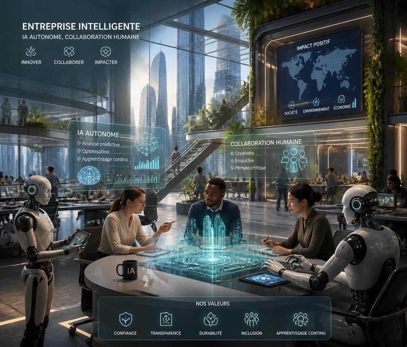 découvrez comment les entreprises peuvent transformer leurs processus et repenser leur main-d'œuvre pour accélérer l'intégration de l'intelligence artificielle autonome et rester compétitives.