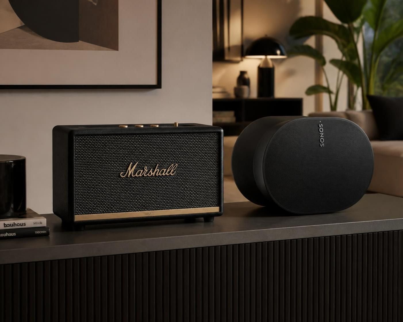 découvrez mon test comparatif entre la marshall stanmore iv et la sonos era 300 pour choisir l'enceinte ultime à la maison, alliant qualité sonore, design et fonctionnalités.