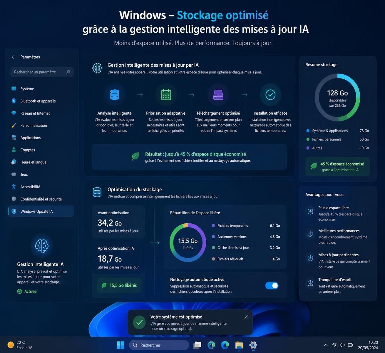 découvrez pourquoi les fichiers d'installation de windows augmentent en taille et comment l'intelligence artificielle contribue à l'occupation des disques de faible capacité.