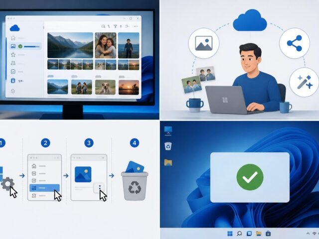 Une nouvelle application Photos OneDrive vient d&rsquo;apparaître sur votre PC ? Découvrez son utilité et comment la désinstaller facilement
